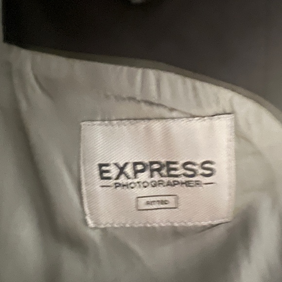 Navy Express Photographer fitted Sport Coat - Picture 5 of 5